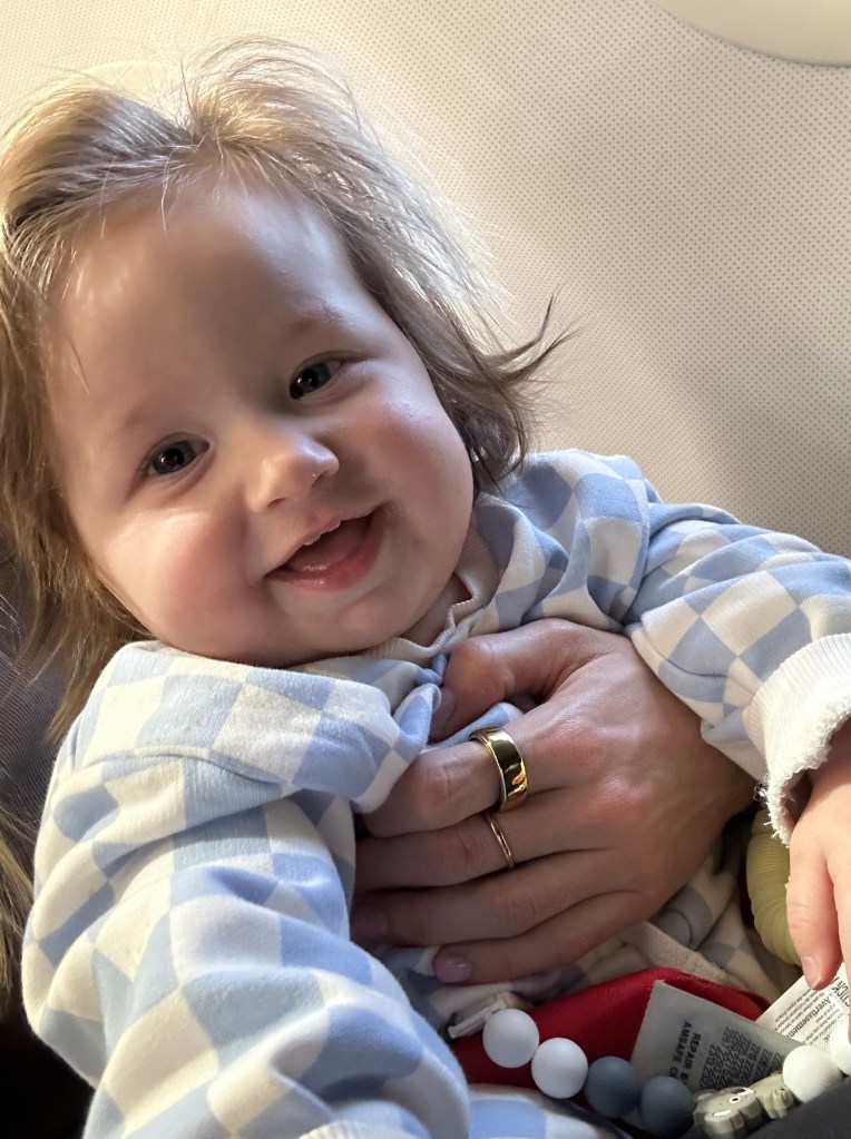 Baby flying on an airplane tips 