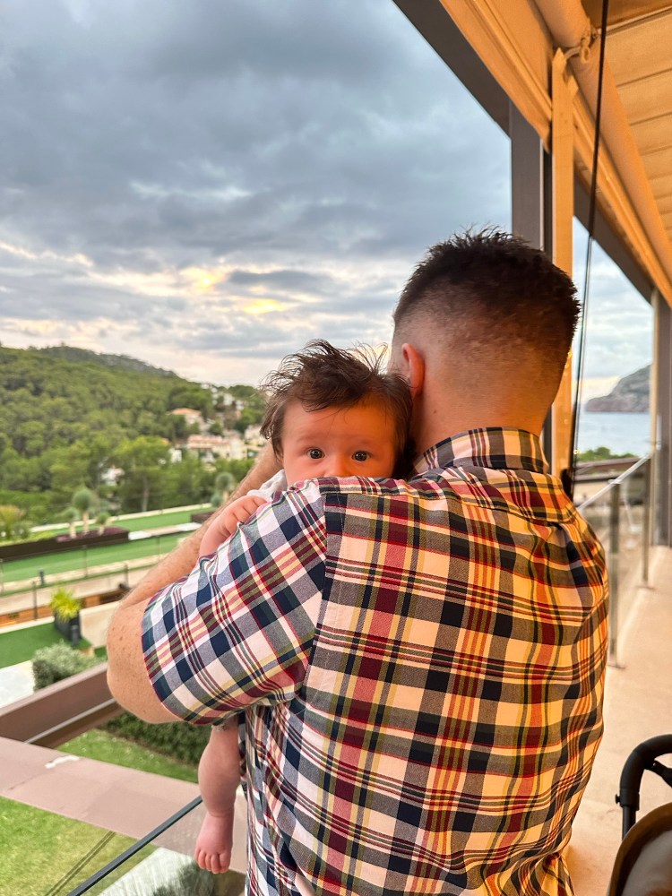 baby first holiday to andraxt Mallorca 