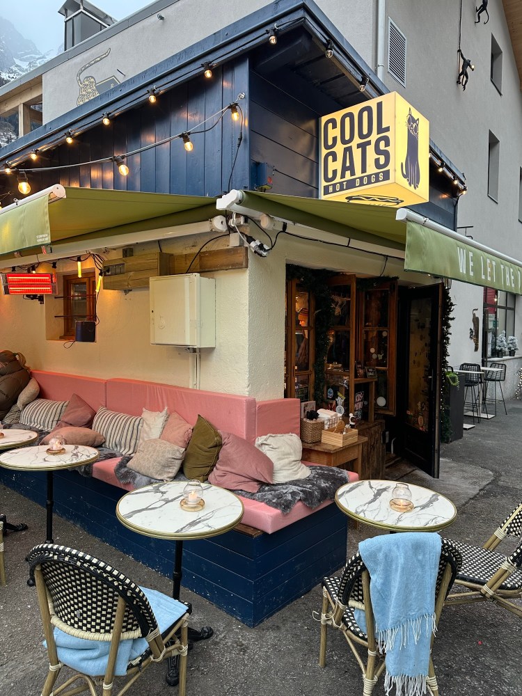 Cool cats chamonix hot dogs